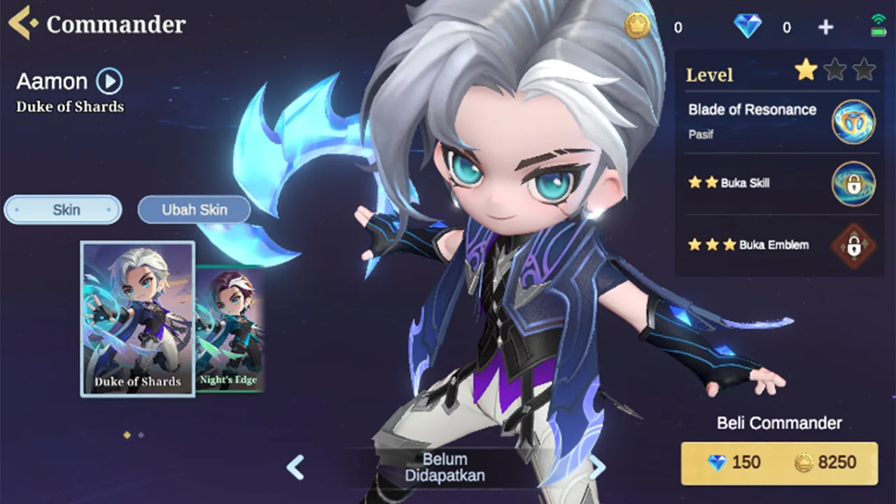 Commander Aamon Magic Chess Skill dan Rekomendasi Combo Sinergi