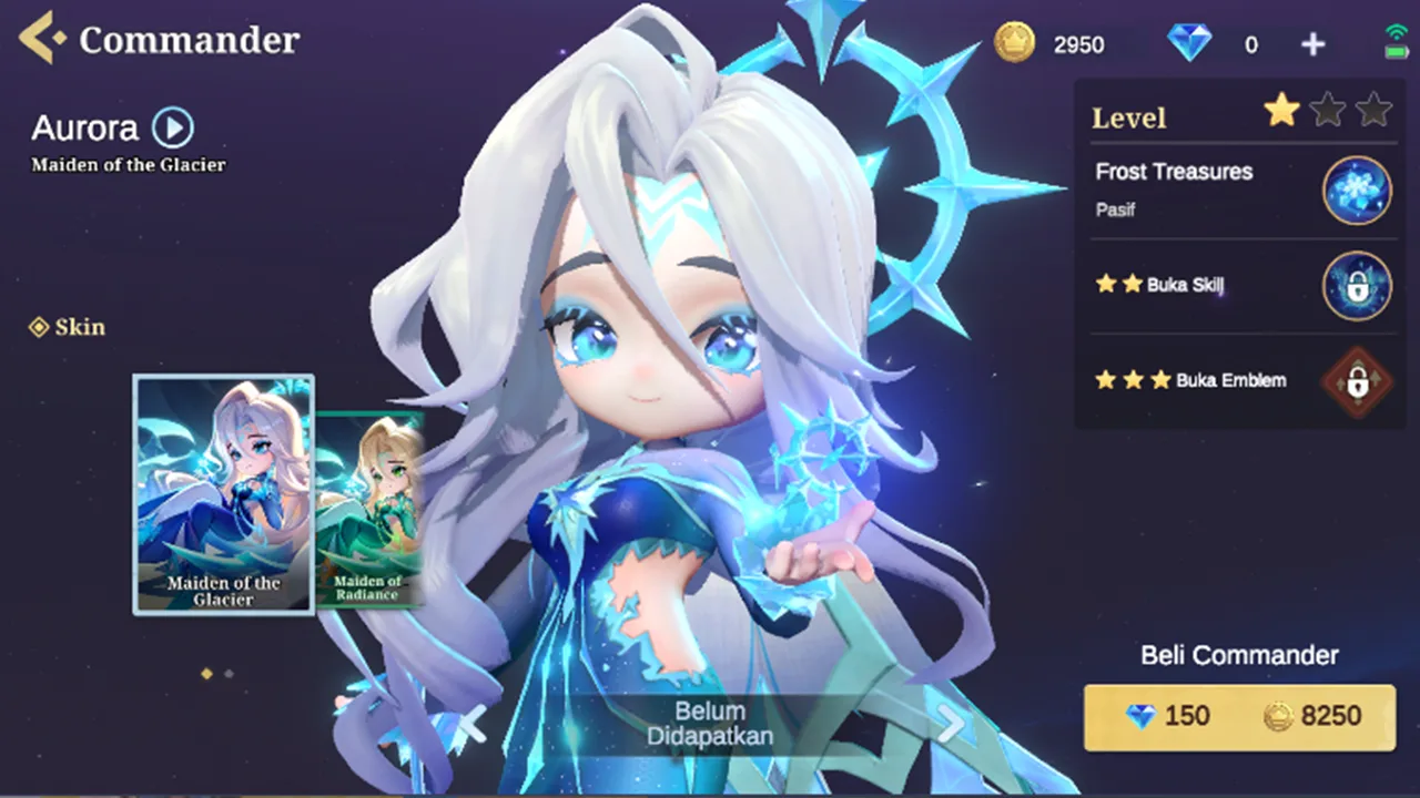 Commander Aurora Magic Chess Skill dan Rekomendasi Combo Sinergi