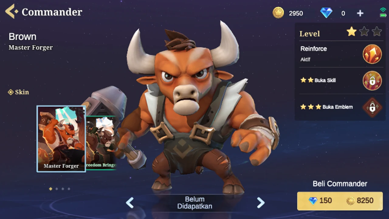 Commander Brown Magic Chess Skill dan Rekomendasi Combo Sinergi
