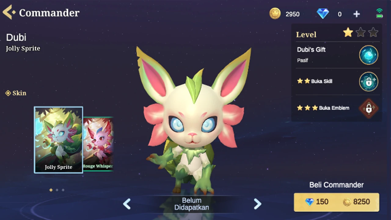 Commander Dubi Magic Chess Skill dan Rekomendasi Combo Sinergi