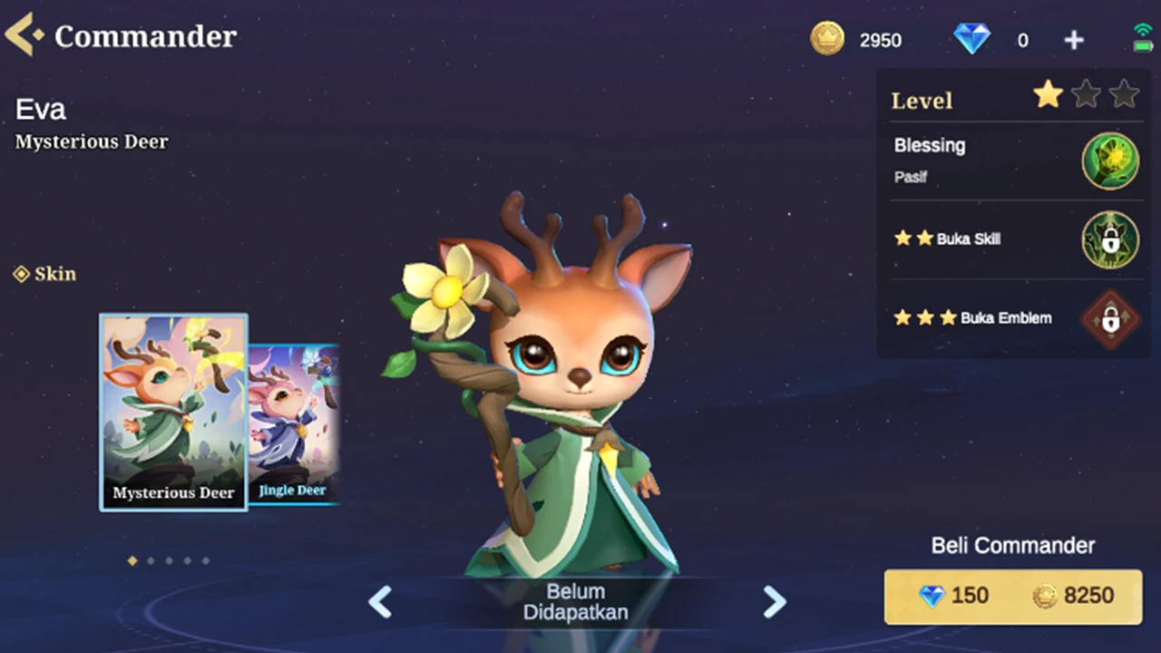 Commander Eva Magic Chess Skill dan Rekomendasi Combo Sinergi