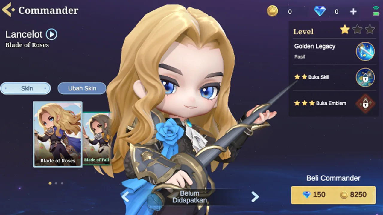 Commander Lancelot Magic Chess Skill dan Rekomendasi Combo Sinergi