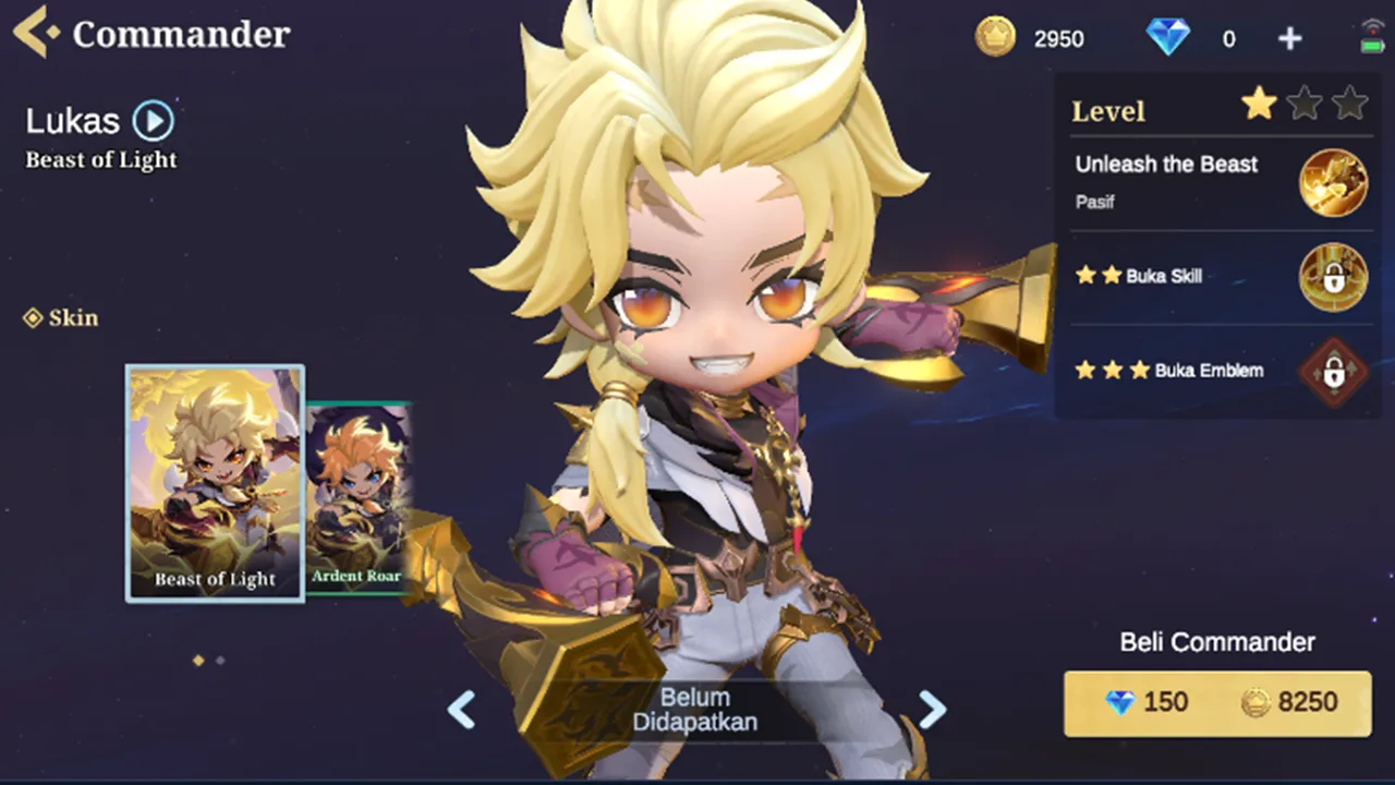 Commander Lukas Magic Chess Skill dan Rekomendasi Combo Sinergi