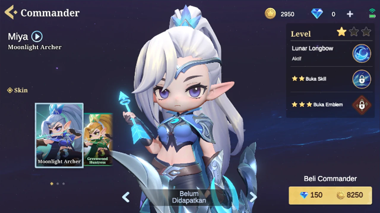 Commander Miya Magic Chess Skill dan Rekomendasi Combo Sinergi