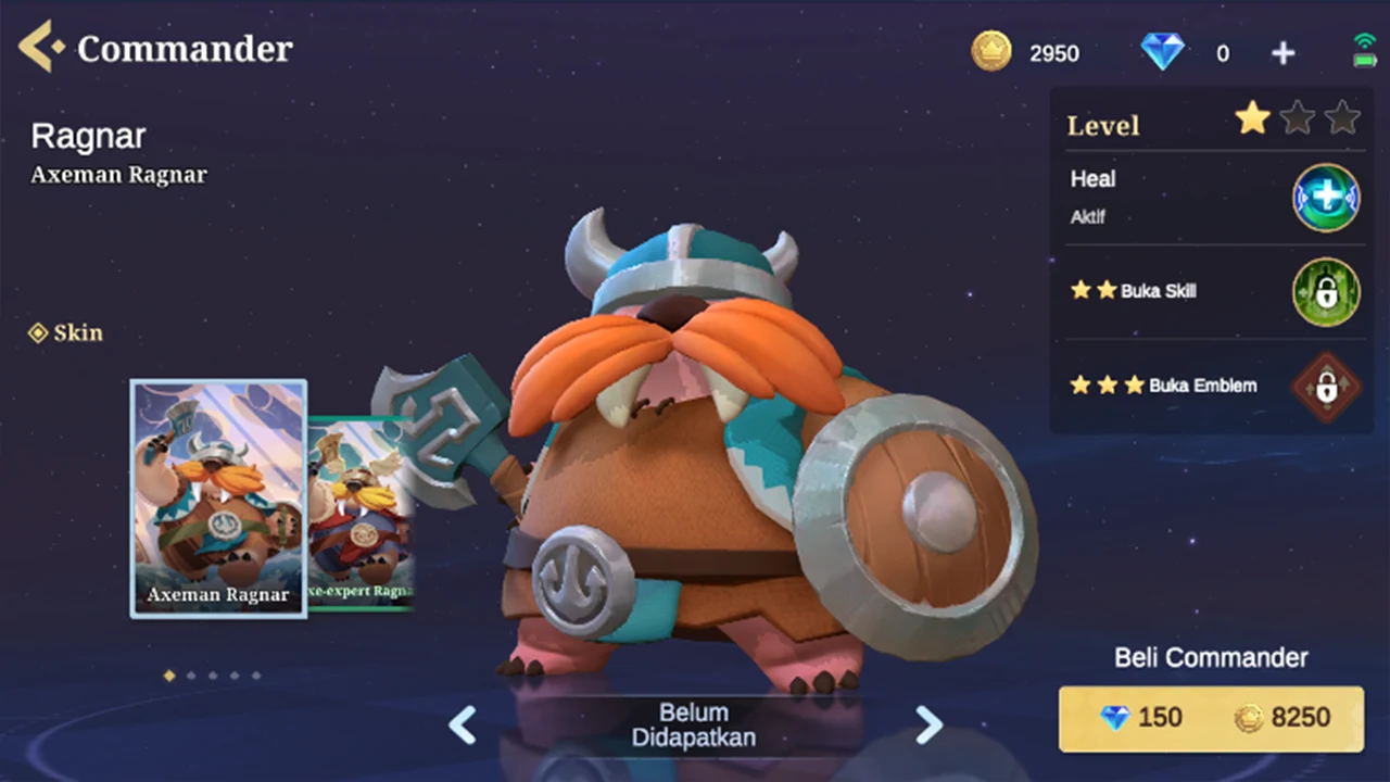 Commander Ragnar Magic Chess Skill dan Rekomendasi Combo Sinergi