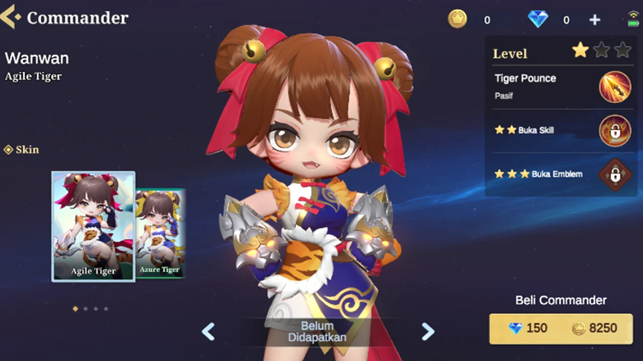 Commander Wanwan Magic Chess Skill dan Rekomendasi Combo Sinergi