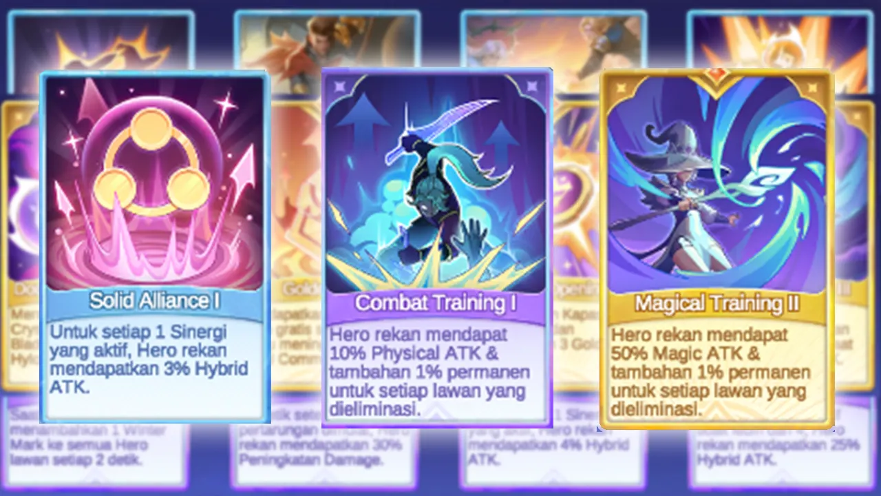 14 Go Go Card Peningkatan Damage di Magic Chess Go Go